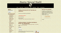 Desktop Screenshot of anarreshealth.ca